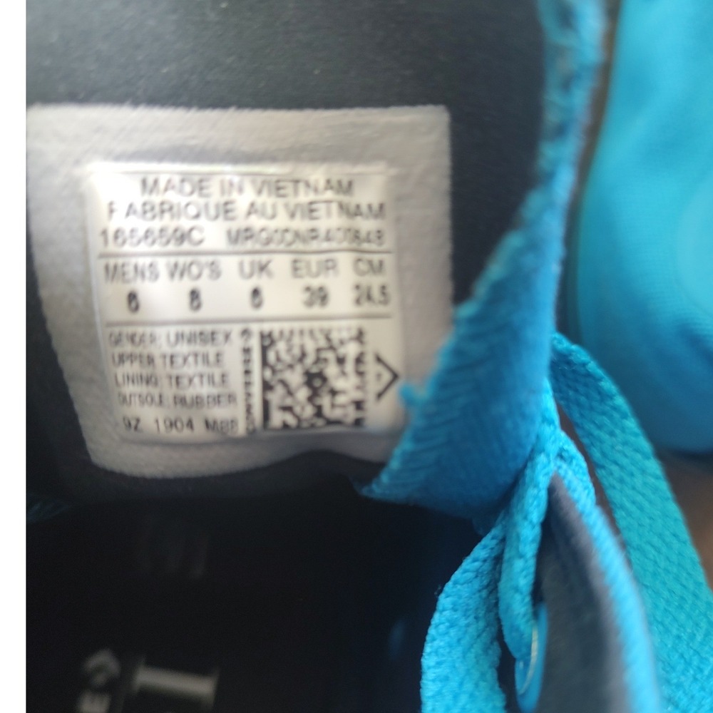 Converse Chuck Taylor All Star Hi OPI Teal Blue Sneakers 165659C Mens 6 Womens 8